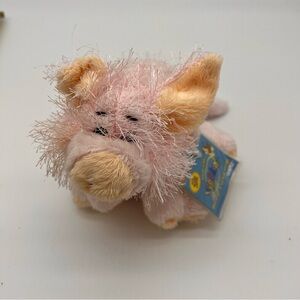 Ganz Webkinz Pig HM002 Retired Plush Stuffed Animal Toy with New Sealed Code Tag